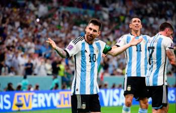 Lionel Messi fue el autor del gol de la victoria ante Ecuador. FOTO GETTY
