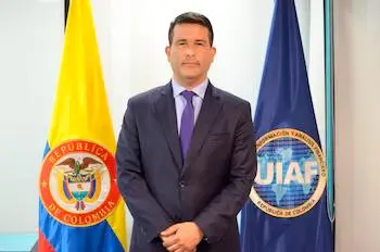 Luis Fernando Llinás fue nombrado en enero de 2025 como director de la Dian. FOTO: CORTESÍA UIAF.