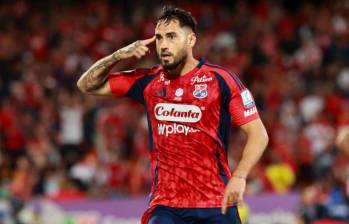 El delantero Francisco Fydriszewski lidera la delantera del DIM para el duelo ante Envigado. FOTO: Manuel Saldarriaga