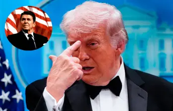 El atentado contra Ronald Reagan ocurrió el 30 de marzo de 1981. Foto Getty. 