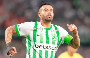 Edwin Cardona ya suma 568 minutos con Atlético Nacional en Liga Betplay. FOTO: Manuel Saldarriaga