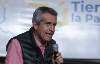 Luis Fernando Velasco, exministro del Interior. Foto: Presidencia