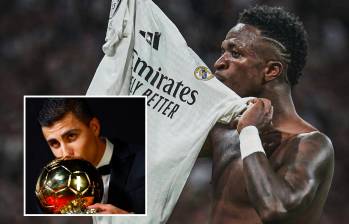 El Real Madrid no se presentó en la gala del Balón de Oro porque les confirmaron con anterioridad que Vinícius Júnior no iba a ganar el premio. El brasileño ya se pronunció. FOTOS: Tomada de redes sociales y Balón de Oro