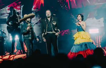 El concierto de Los Aguilar por primera vez en Colombia, en el Movistar Arena de Bogotá FOTO: CORTESÍA