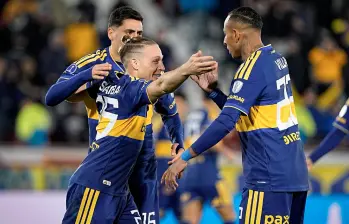 Villa fue determinante en el triunfo de Boca ante Recoleta. FOTO X-BOCA JUNIORS