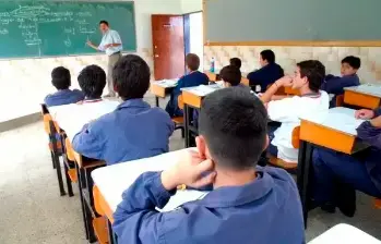 Las mejoras locativas tienen como fin que el proceso de aprendizaje se desarrolle en ellos bajo mejores condiciones. FOTO EL COLOMBIANO