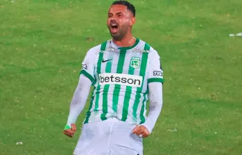 Edwin Cardona, la gran baja que tendrá Nacional para enfrentar este miércoles a su homónimo uruguayo. FOTO MANUEL SALDARRIAGA