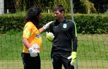 Gastón Pezzuti durante su etapa como portero de Nacional. FOTO @pezzutig