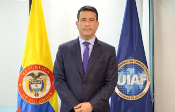 Luis Eduardo Llinás, director de la UIAF y quien saldrá de la dirección de la Dian. FOTO: Cortesía UIAF