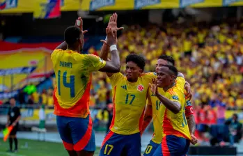 La Selección Colombia se ubica en la sexta posición con 19 puntos, la última plaza que da cupo directo al Mundial. FOTO: Juan Antonio Sánchez