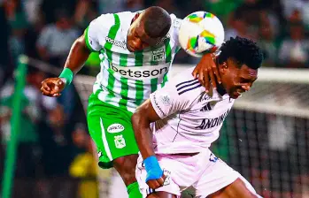 Nacional y Millonarios juegan partido único por la Copa Sudamericana. FOTO MANUEL SALDARRIAGA