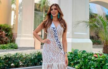 Yamile Dajud, representante de Argentina en Miss Universo 2023. FOTO @yamiledajud en Instagram 
