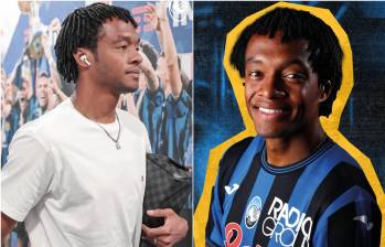 Juan Guillermo Cuadrado fue presentado hace varios días como nuevo jugador del club Atalanta de Bérgamo. FOTO: REDES SOCIALES ATALANTA B.C.