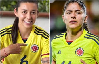 Yoreli Rincón y Catalina Usme son referentes de la Selección Colombia y el fútbol femenino FOTO: REDES SOCIALES YORELI Y FCF