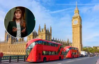 Zulma Guzmán fue arrestada en Londres debido a una orden de captura emitida por la Interpol a causa de la investigación por la muerte de dos menores de edad que fueron, al parecer, envenenadas con talio. Fotos: Getty Images y redes sociales