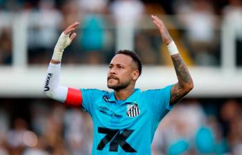 Neymar, el astro brasileño que regresó a Santos pero no ha encontrado el nivel para volver a brillar en el fútbol. FOTO Getty