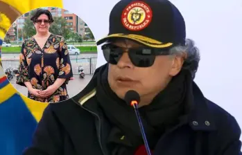 El presidente Gustavo Petro arremetió contra la codirectora Laura Moisá. Fotos: Captura de video presidencia y Universidad Nacional