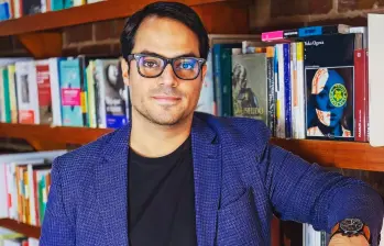 Andrés Sarmiento ha trabajado en los eventos literarios más importantes del país, entre ellos en la Filbo y en la Fiesta del Libro y la Cultura. Foto: Cortesía.