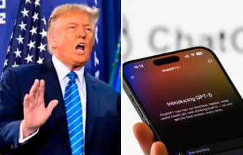 Los aranceles anunciados por Donald Trump y las novedades de la IA ocuparon la agenda de los medios noticiosos y las conversaciones de los ciudadanos. Fotos: Getty.