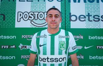 Camilo Cándido tiene 29 años. En Uruguay, su país natal, jugó en el Club Nacional. Fue compañero de Luis Suárez. FOTO: Cortesía Atlético Nacional