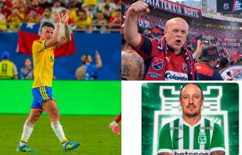 El futbolista colombiano James Rodríguez es el mejor fichaje del balompié local para el segundo semestre de 2026. Fotos: Juan Antonio Sánchez y capturas de pantalla