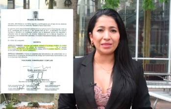 Vanesa Álvarez fue secretaria de Medio Ambiente hasta el final de la administración Quintero, después tuvo contrato en el Fondo de Adaptación. FOTO: CORTESÍA