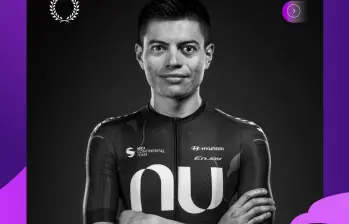 El ciclista Cristian Camilo Muñoz tenía 30 años. Cumplía su sueño de correr en Europa. Foto: tomada del Instagram de @equiponucolombia