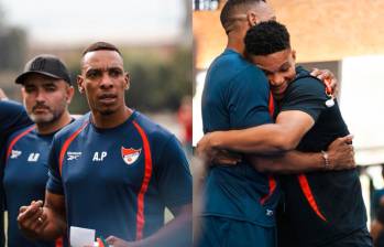 El exfutbolista antioqueño Amaranto Perea regresa al equipo que lo formó como futbolista profesional después de más de dos décadas. Foto: tomada del x del DIM