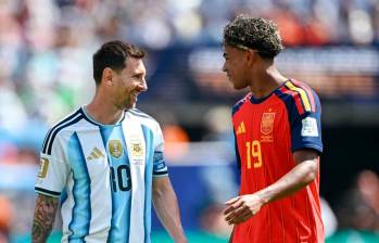 El futbolista Lionel Messi es la gran figura de la Selección de su país que juega la Copa del Mundo. Lamine Yamal, con 19 años, busca marcar su primer gol en una final. Foto: Fifa