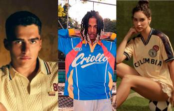 Las camisetas inspiradas en el Mundial dejaron de ser una prenda exclusiva para los partidos y hoy hacen parte de las tendencias de moda urbana en Colombia. FOTOS CORTESÍA