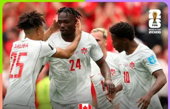 El seleccionado de Canadá se unió a Estados Unidos y México como los anfitriones que clasificaron a 16avos de final. Foto: tomada del x de @FifaWorldCup