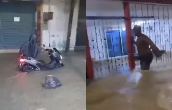 Viviendas y locales comerciales en Quibdó están afectados por las inundaciones. FOTOS: redes sociales