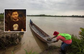 Ese es el joven desaparecido en el río Cauca sobre el municipio de Cáceres. FOTO: Andrés Camilo Suárez y Cortesía NP Noticias.