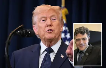 Joe Kent, jefe del Centro Nacional de Contraterrorismo de Estados Unidos, dimitió de su cargo a través de una carta dirigida a Donald Trump. Fotos: Getty Images y redes sociales