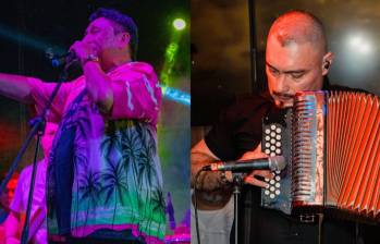 Robinson Damián y Carlos Colmenares buscan seguir con el legado de una agrupación que marcó la historia del vallenato a mediados de los 90. Fotos: redes sociales 
