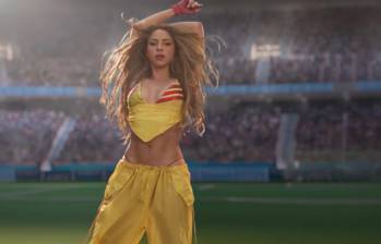 Shakira se convirtió en la reina de los mundiales con las canciones hechas para las copas de Sudáfrica 2010 y Norteamérica 2026. Foto: Captura video Dai dai. 