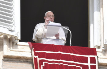 El papa Francisco durante el ángelus del domingo 23 de octubre de 2022. VATICAN NEWS (Foto de ARCHIVO)