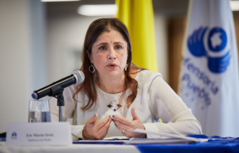 Iris Marín Ortiz, defensora del Pueblo. Foto: Defensoría.