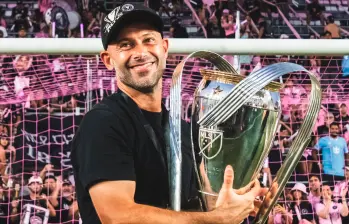El exfutbolista argentino Javier Mascherano orientó al Inter Miami para ganar su primer título en la MLS. Foto: tomada del x de @InterMiami