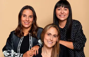 Juliana Uribe Villegas, Mariana Díaz Krau y Lina Torres, crearon hace 10 años este laboratorio de innovación social. FOTO Cortesía
