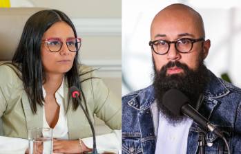 Angie Rodríguez y Carlos Carrillo tienen una larga disputa dentro del Gobierno Nacional donde hay denuncias relacionadas con el Fondo de Adaptación. Fotos: Colprensa