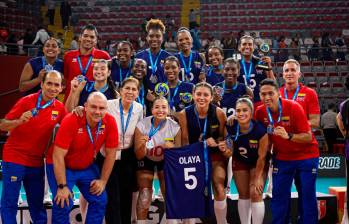 El seleccionado colombiano enfrentó a Brasil en la final del Sudamericano. Ahora se prepara para los Juegos Centroamericanos en el primer fin de semana de agosto. Foto: Cortesía