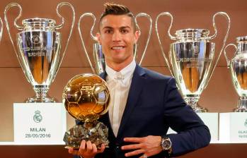 Cristiano Ronaldo ganó cinco veces el Balón de Oro. FOTO: X Real Madrid 