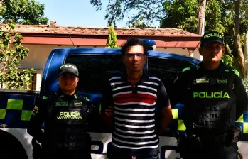 Este es alias “Guaza”, capturado por la Policía Metropolitana por homicidio agravado. FOTO: Alcaldía de Medellín