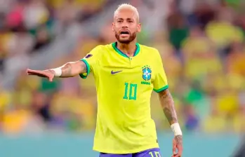 El delantero brasileño Neymar no juega con la Selección de su país desde octubre del 2023. Se lesionó en un duelo ante Uruguay en Montevideo. Foto: Getty