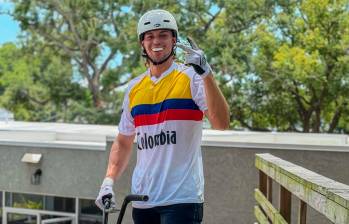 El deportista Robinson Meza Montoya ha representado a Colombia en diferentes competencia internacionales. Foto: tomada del Instagram de @robinmezabmx
