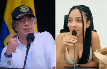 ¿El presidente Gustavo Petro tiene una relación sentimental con Juliana Guerrero? FOTO: Colprensa - tomada de redes sociales 