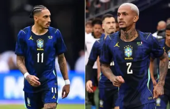 Raphinha y Wesley se pierden el amistoso de Brasil ante Croacia por lesión. Foto: tomada de redes sociales