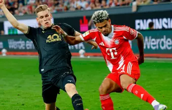  Luis Días es uno de los fichajes más costosos del Bayern Múnich de Alemania en los últimos años. FOTO: TOMADA DEL X DE @FCBayernES