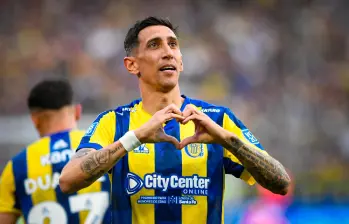 Ángel Di María sigue causando sensación en el fútbol a sus 37 años de edad. FOTO X-ROSARIO